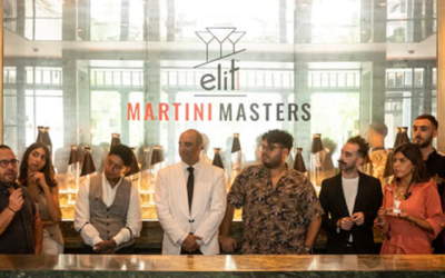 Pedro Morillas, ganador del concurso nacional de coctelería Elit Martini Masters 2022
